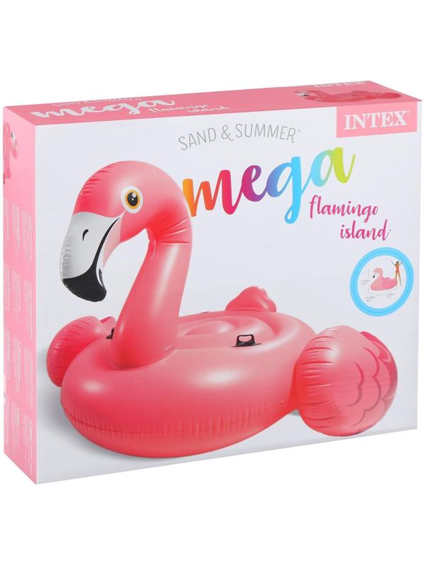 Плот для плавания «Большой Фламинго», 203 х 196 х 124 см, 57288EU INTEX