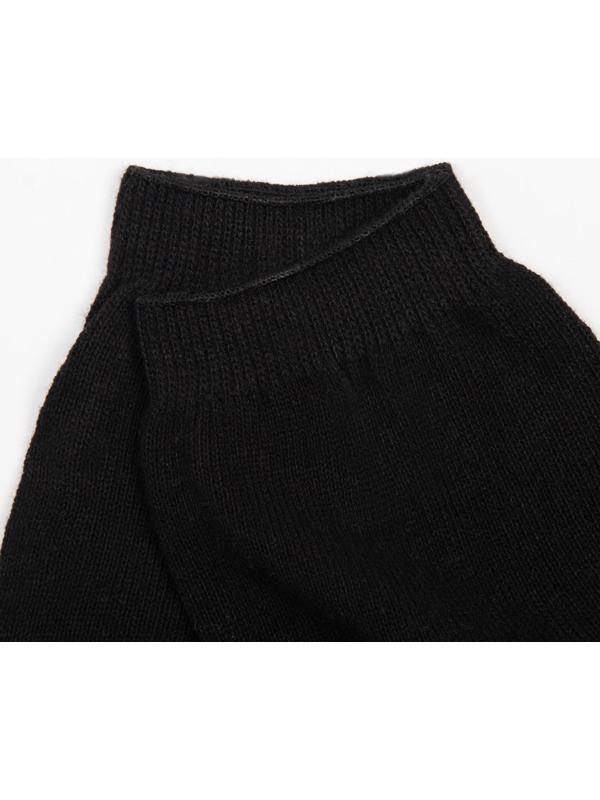 Носки женские, цвет чёрный, размер 23