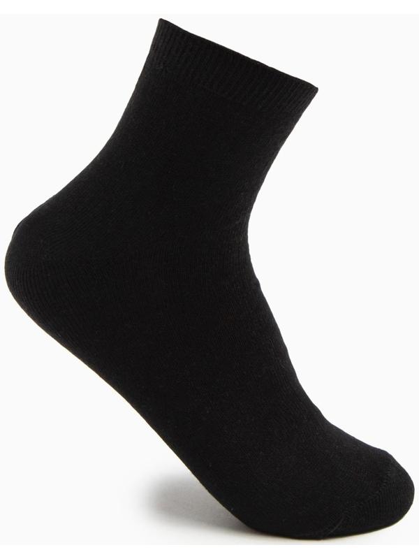 Носки женские, цвет чёрный, размер 25