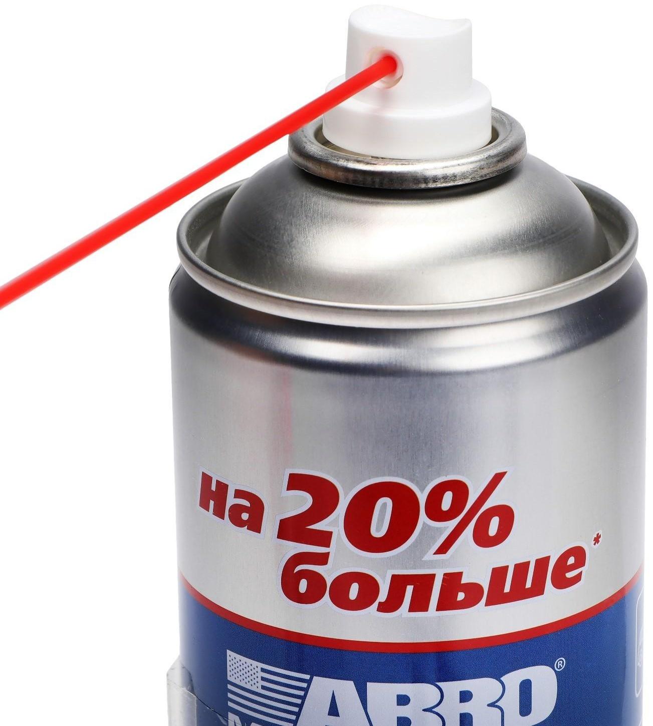 Смазка-спрей многоцелевая проникающая ABRO, 540 мл AB-8-540-RE