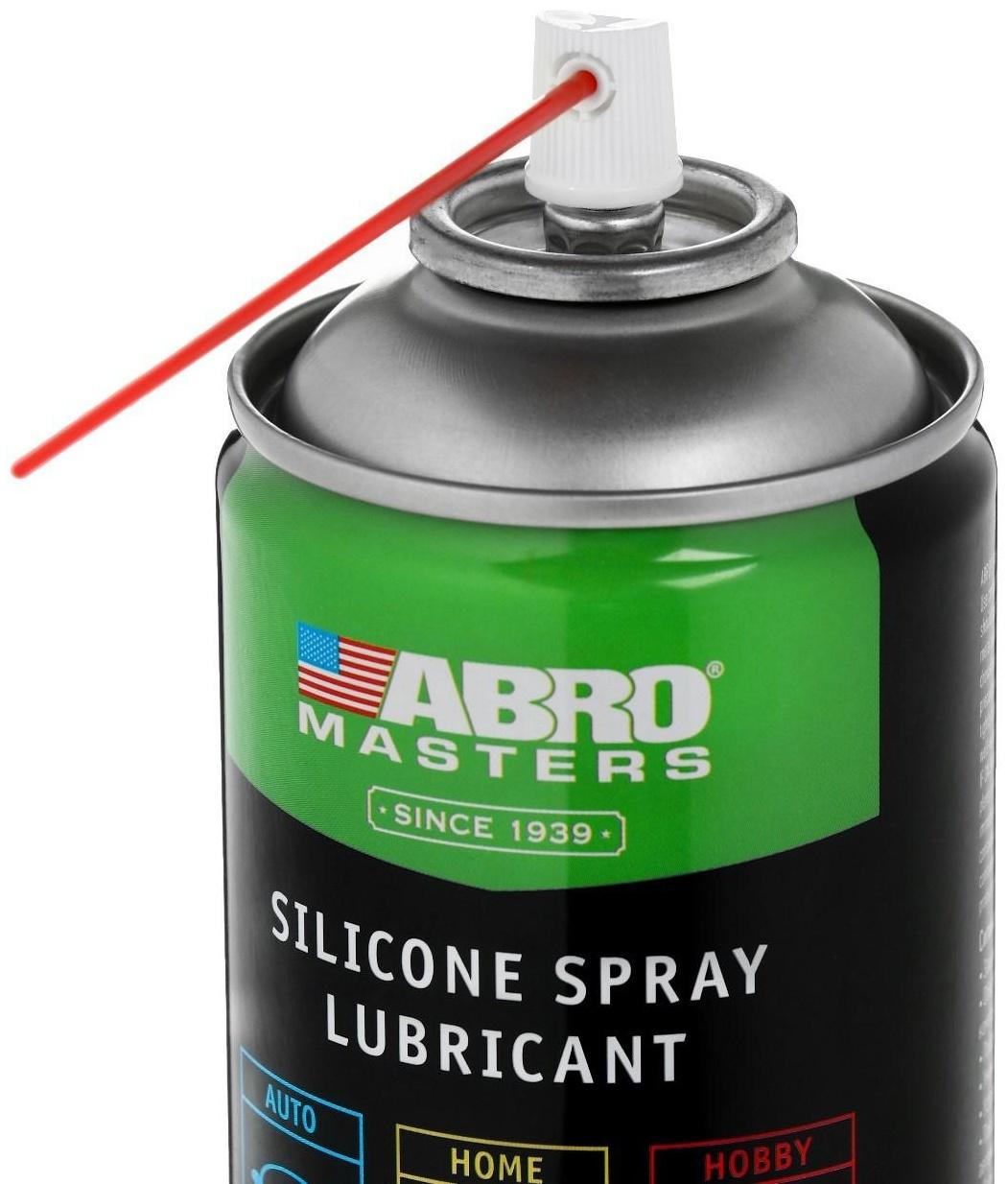 Смазка-спрей силиконовая ABRO, 400 мл SL-400-AM-RE