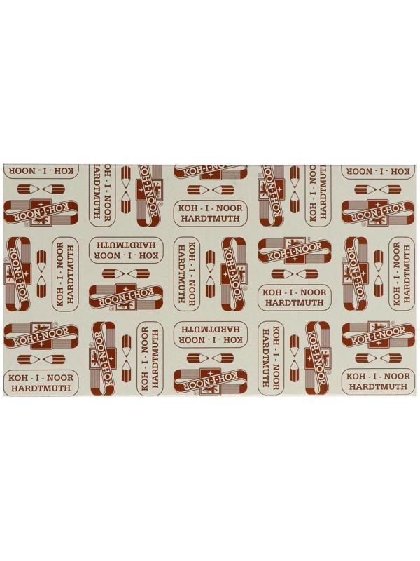 Набор карандашей чернографитных разной твердости 12 штук Koh-I-Noor TOISON D`OR 1902 ART 8B-8H, металлический пенал