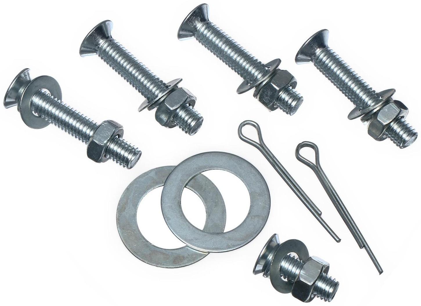 Тачка строительная, двухколёсная: груз/п 200 кг, объём 100 л, синие ручки