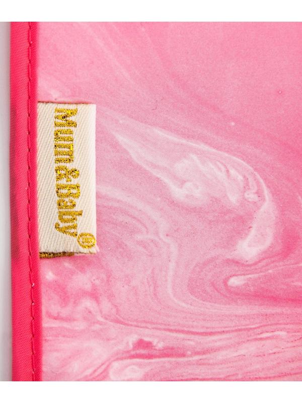 Нагрудник для кормления «Little princess» непромокаемый на липучке, с карманом