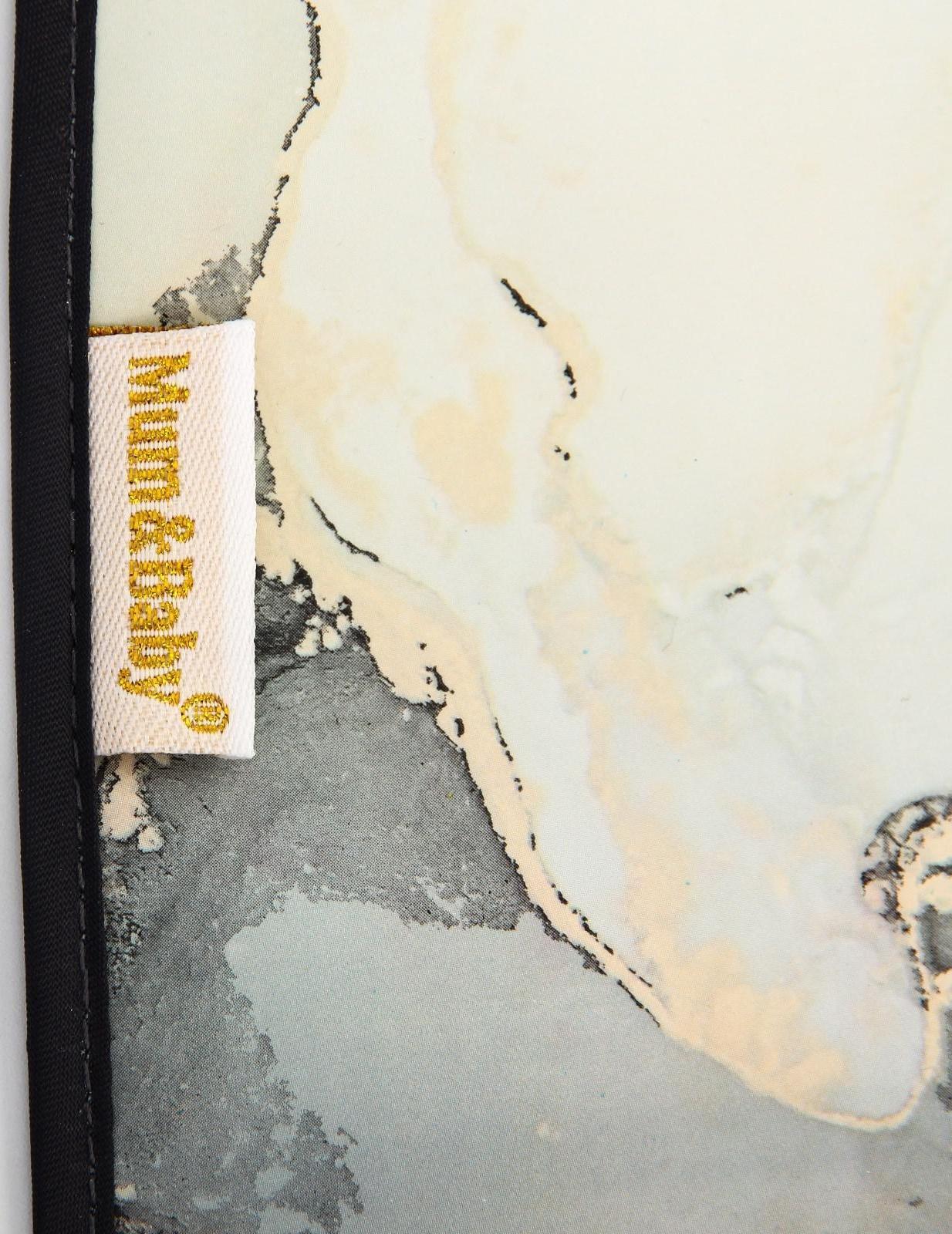 Нагрудник для кормления «Gold baby» непромокаемый на липучке, с карманом