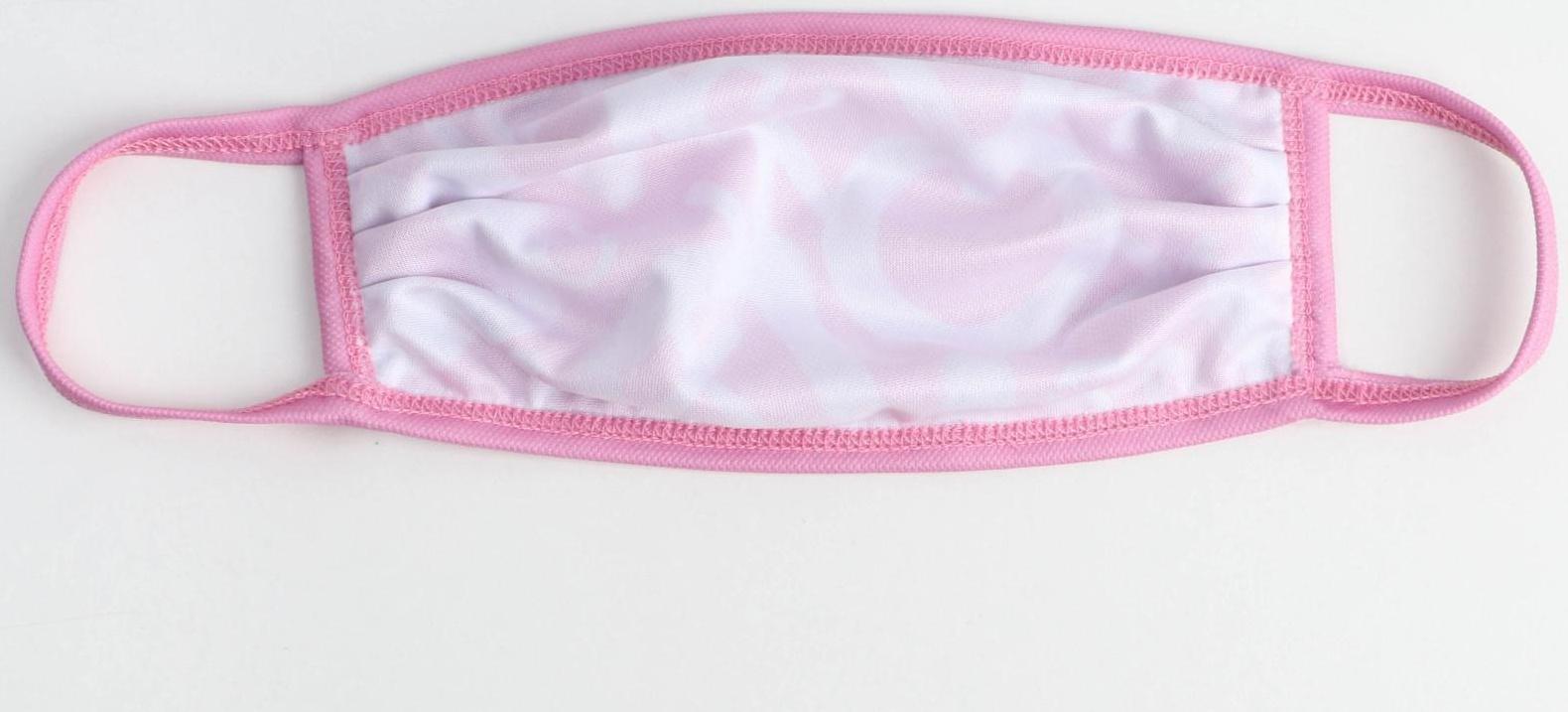 Маска защитная текстильная «Буквы», многоразовая