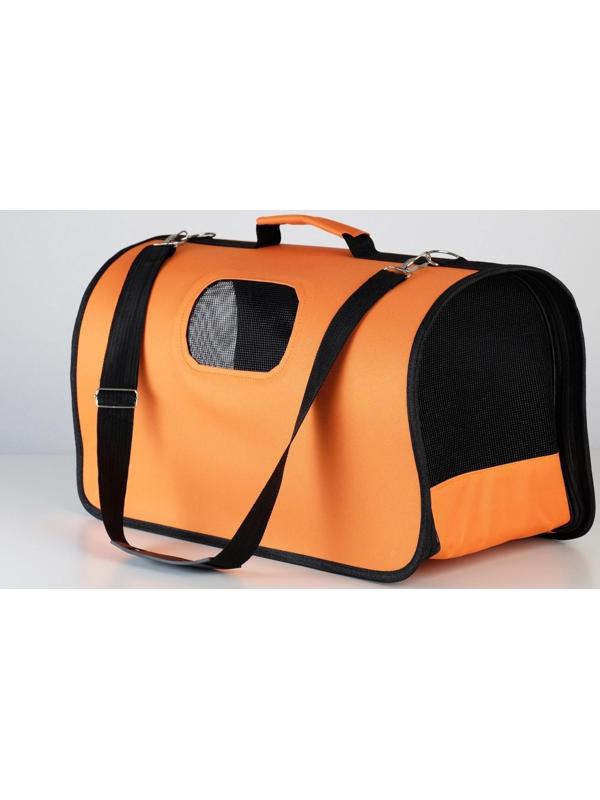 Сумка - переноска раскладная, каркасная «Особо опасен» 52x22x29 см