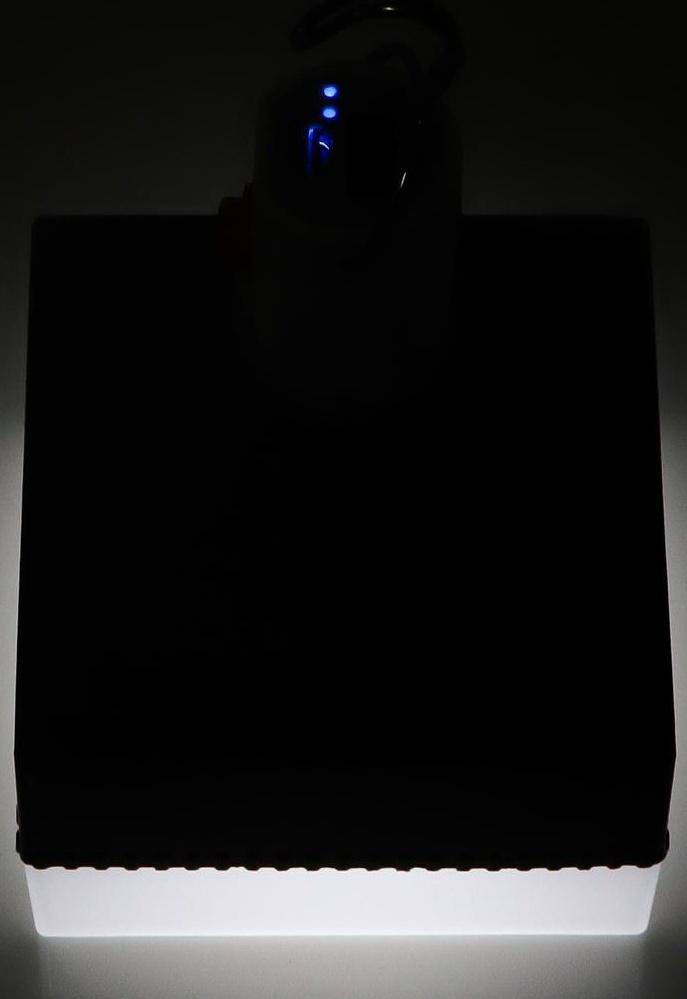 Фонарь кемпинговый аккумуляторный 10 Вт, 2х1200 мАч, USB 5 В, 4 режима