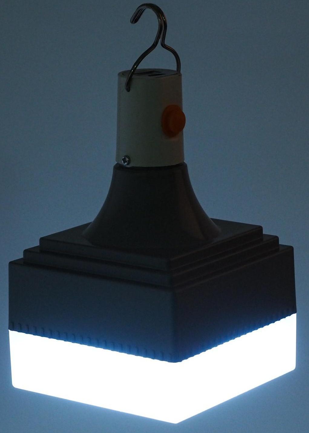 Фонарь кемпинговый аккумуляторный 10 Вт, 2х1200 мАч, USB 5 В, 4 режима