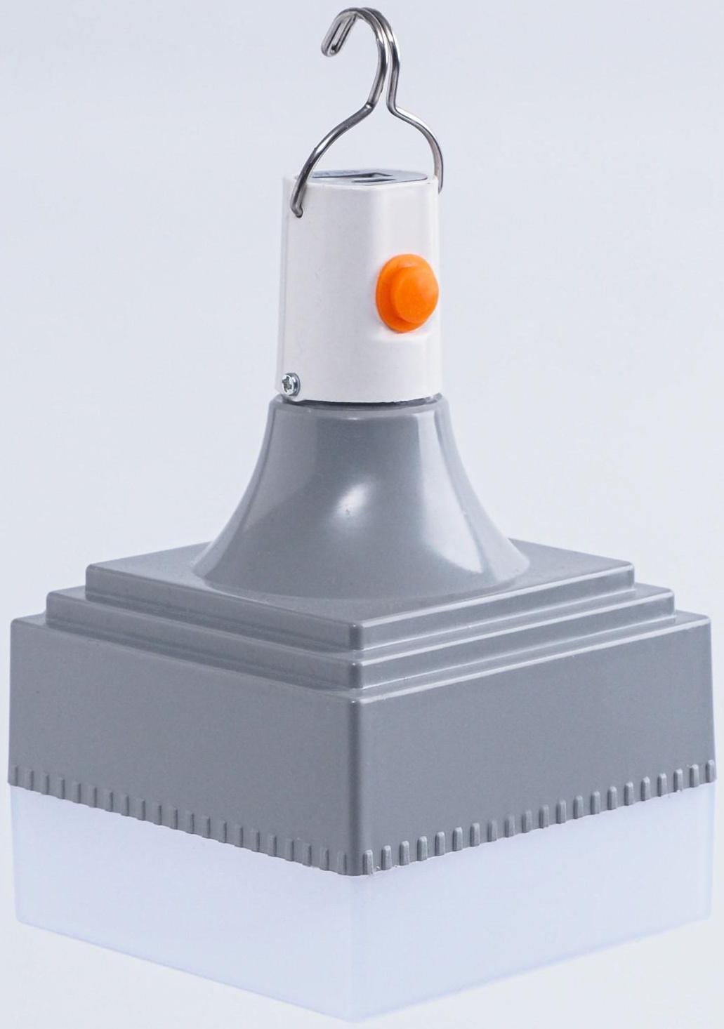 Фонарь кемпинговый аккумуляторный 10 Вт, 2х1200 мАч, USB 5 В, 4 режима