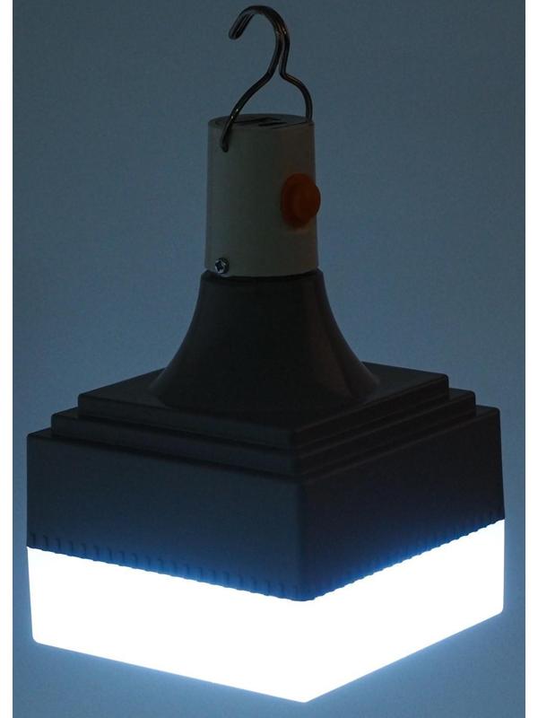 Фонарь кемпинговый аккумуляторный 10 Вт, 2х1200 мАч, USB 5 В, 4 режима