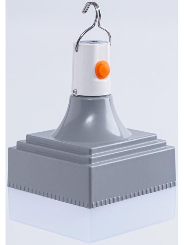 Фонарь кемпинговый аккумуляторный 10 Вт, 2х1200 мАч, USB 5 В, 4 режима