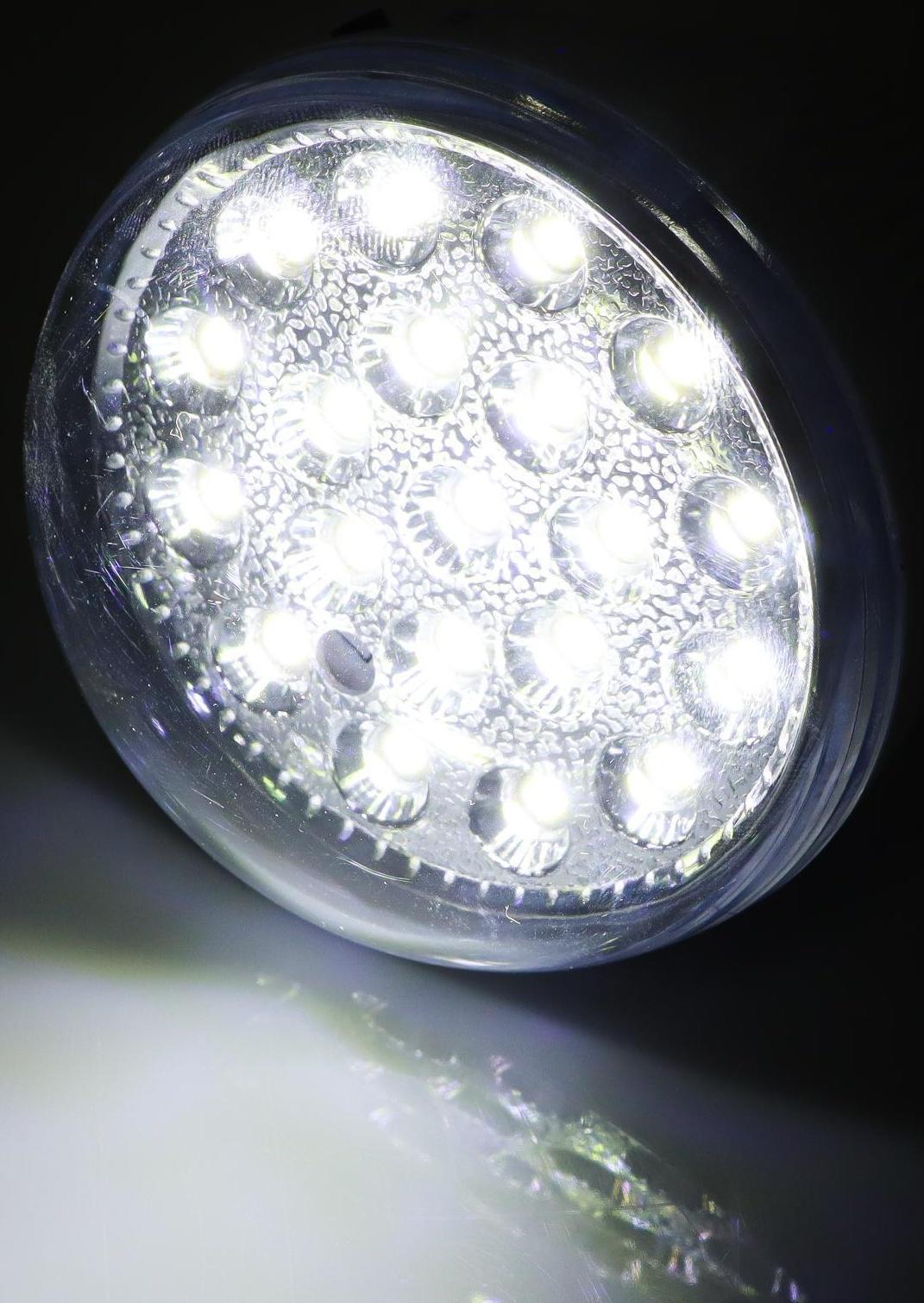 Фонарь кемпинговый аккумуляторный, 10 Вт, 20 LED, 1000 мАч, 12 х 7.5 см, солнечная батарея