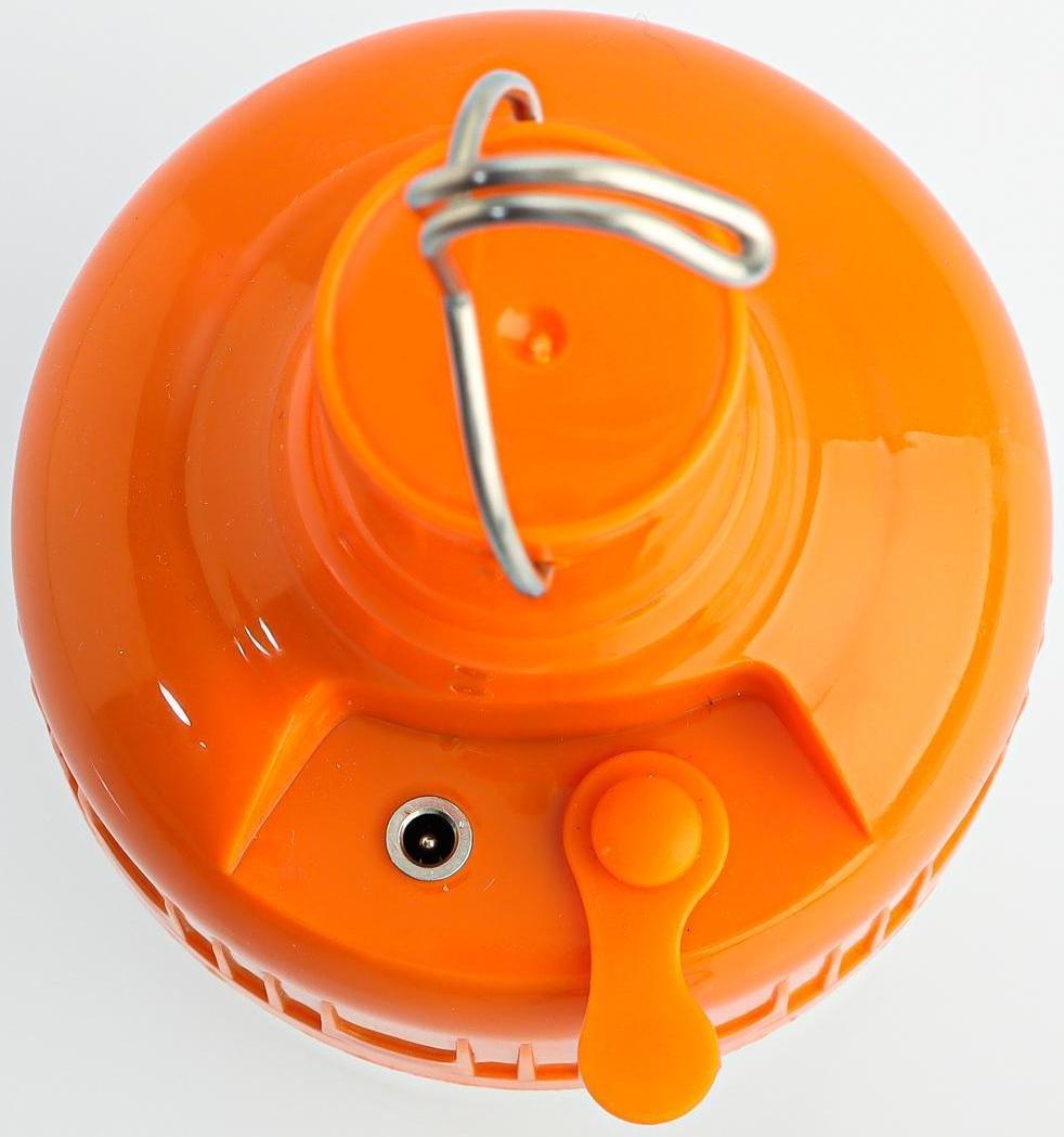 Фонарь кемпинговый аккумуляторный, 10 Вт, 10  LED, 500 мАч, солнечная батарея