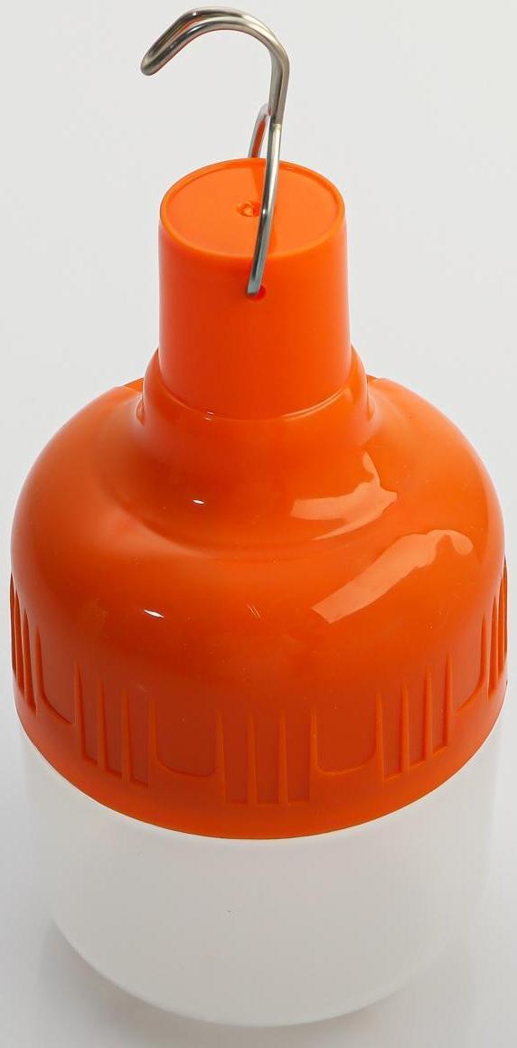 Фонарь кемпинговый аккумуляторный, 10 Вт, 10  LED, 500 мАч, солнечная батарея