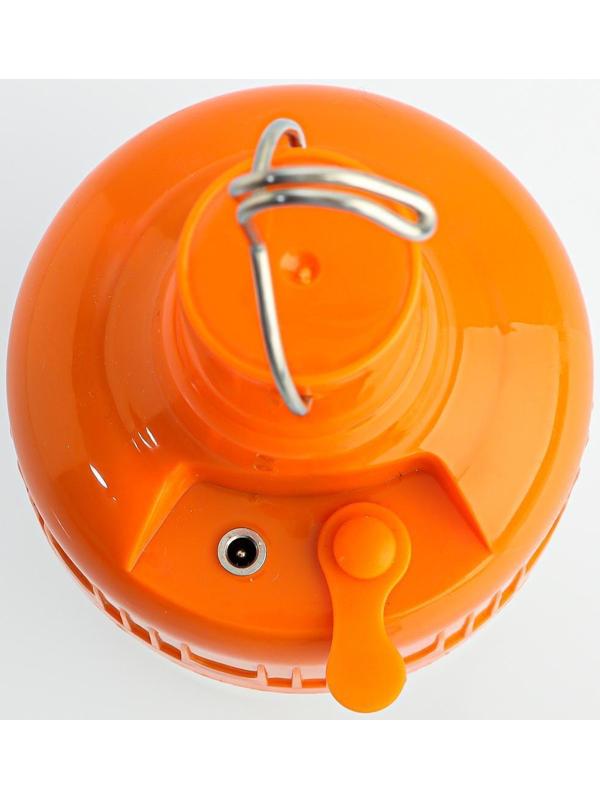 Фонарь кемпинговый аккумуляторный, 10 Вт, 10  LED, 500 мАч, солнечная батарея