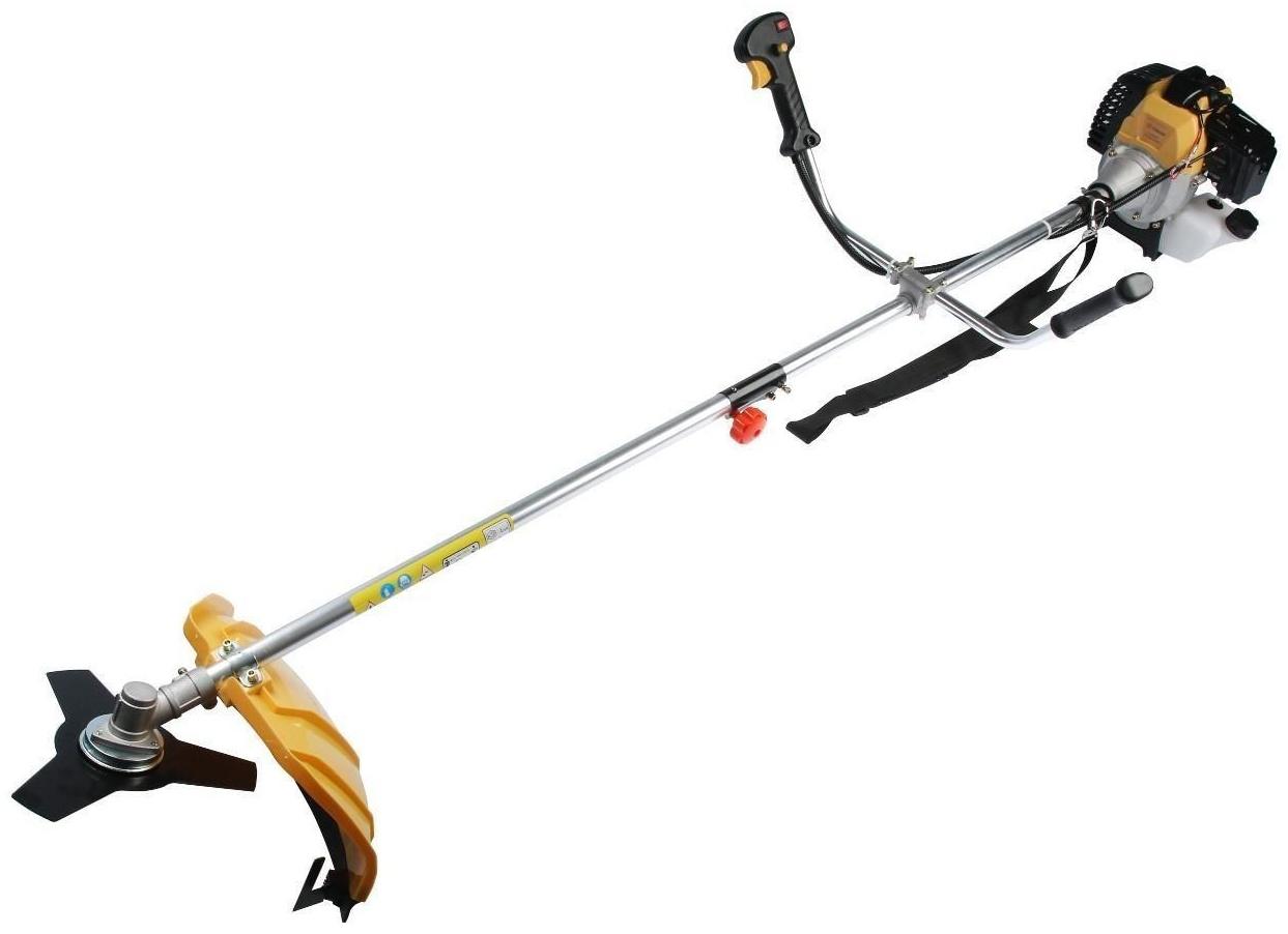 Триммер бензиновый ТУНДРА, Easy-start, леска/нож, 43 см3, 2 л.с., в двух коробках