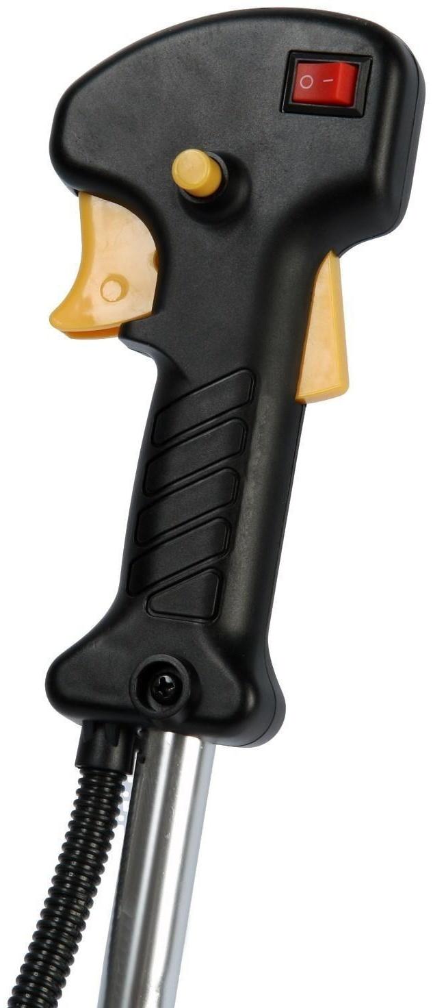 Триммер бензиновый ТУНДРА, Easy-start, леска/нож, 43 см3, 2 л.с., в двух коробках