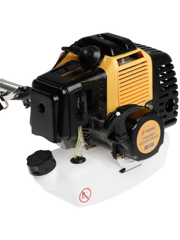 Триммер бензиновый ТУНДРА, Easy-start, леска/нож, 43 см3, 2 л.с., в двух коробках