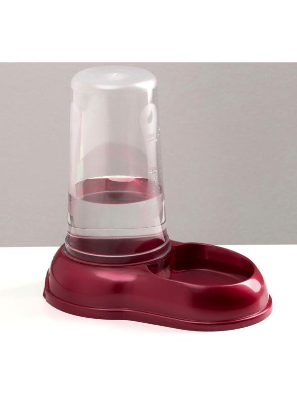 Автопоилка/автокормушка, рубиновая перламутр, 1,5 л