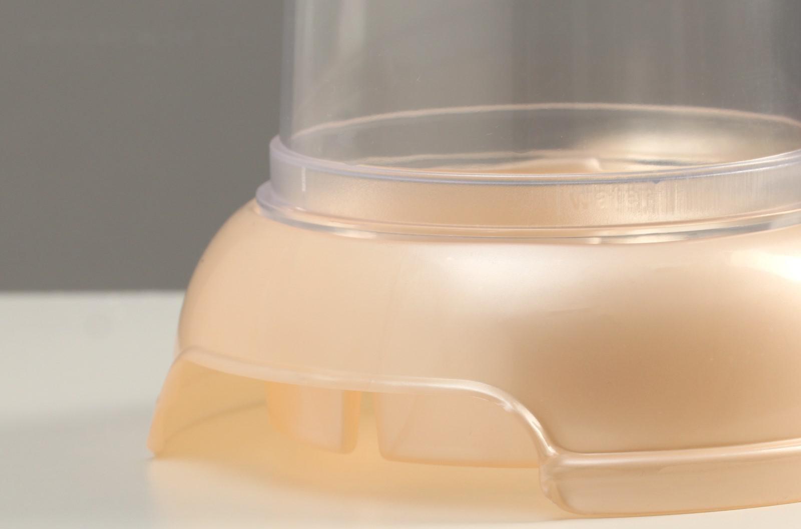 Автопоилка-автокормушка, бежевая перламутр, 1,5 л