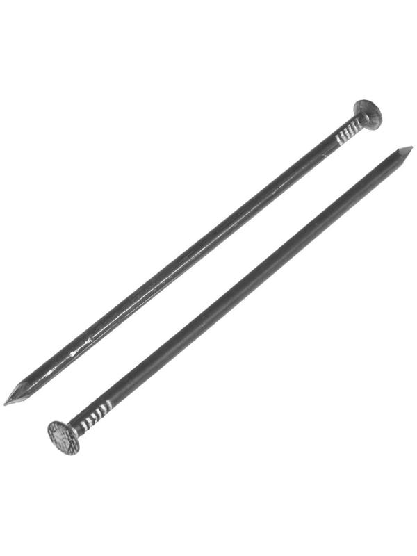 Гвозди ТУНДРА krep 7.6х250 мм, ГОСТ 4028-63, уп. 1 кг