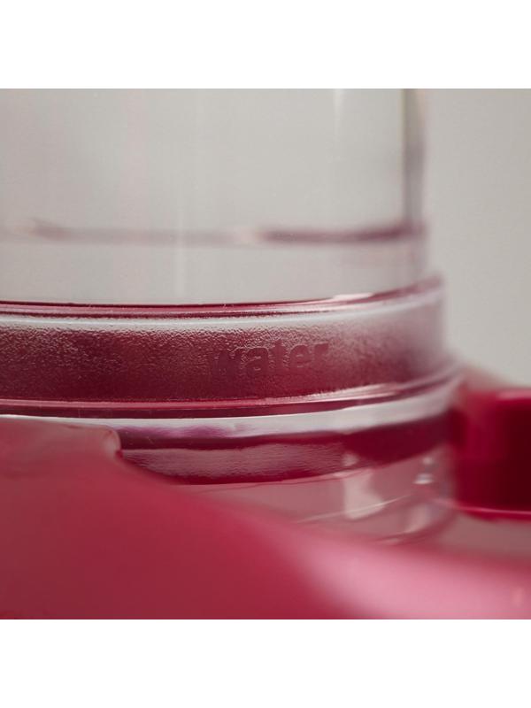 Автопоилка-автокормушка, рубиновая перламутр, 0,6 л