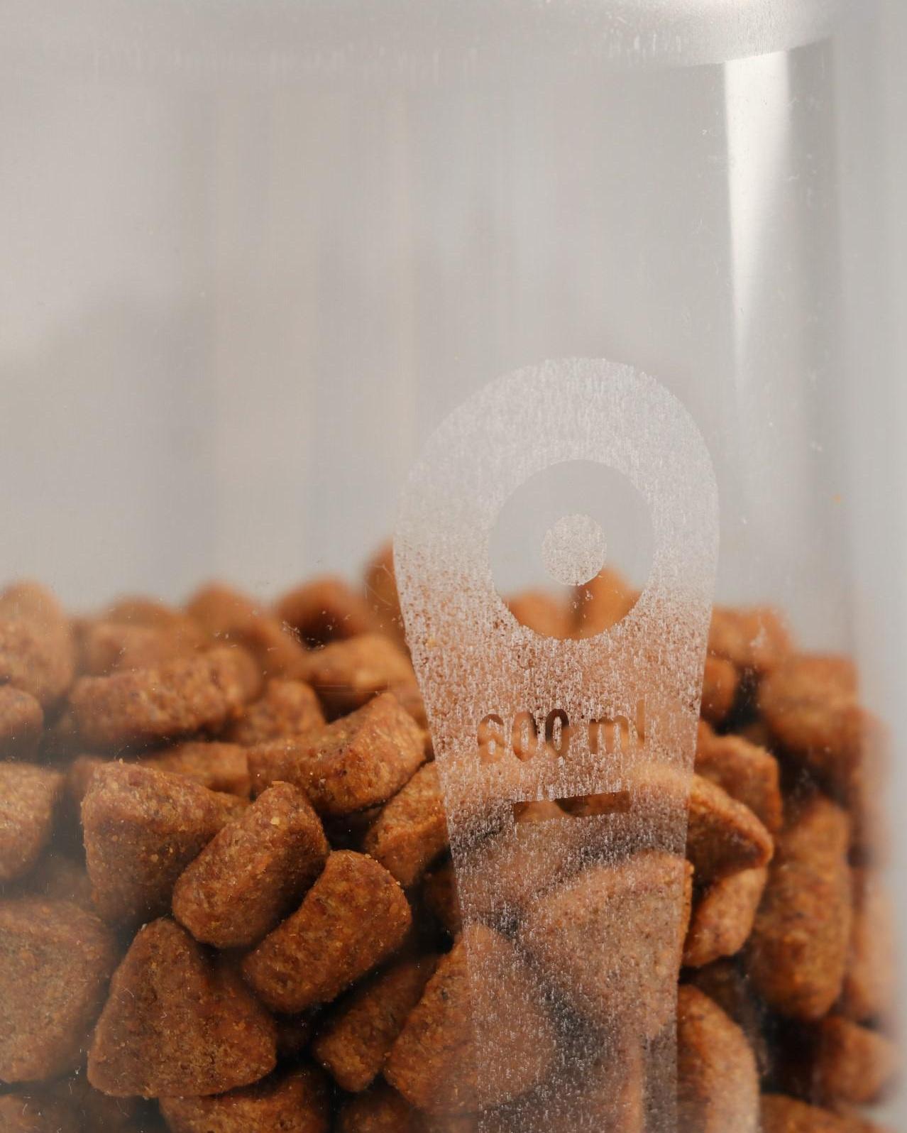 Автопоилка/автокормушка 0,6 л, серая перламутр