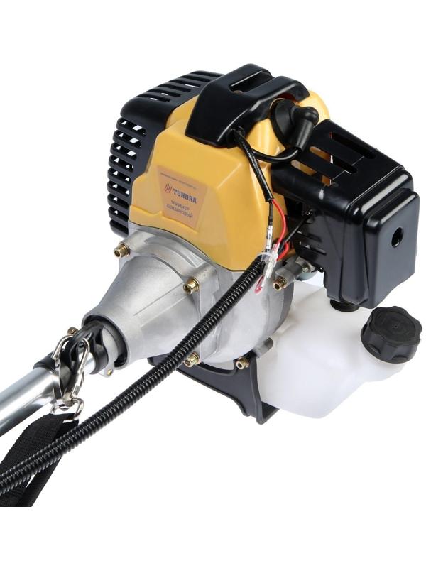 Триммер бензиновый ТУНДРА, Easy-start, леска/нож, 52 см3, 2.3 л.с., в двух коробках
