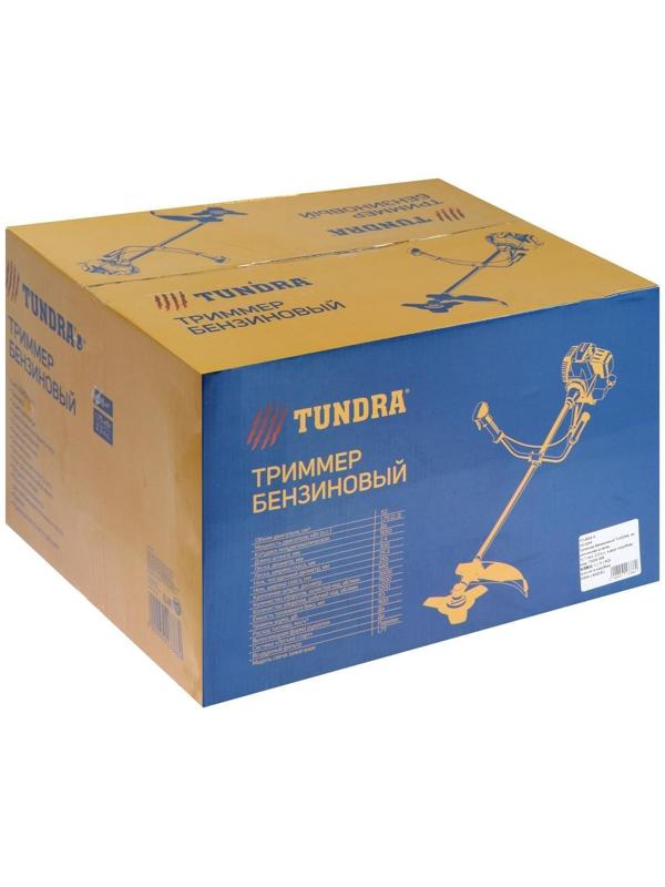 Триммер бензиновый ТУНДРА, Easy-start, леска/нож, 52 см3, 2.3 л.с., в двух коробках