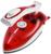 Утюг Irit IR-2305, 730 Вт, тефлоновая подошва, 200 мл, дорожный, бело-красный
