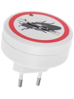 Отпугиватель тараканов Luazon LRI-18, ультразвуковой, 30 м2, 220 В, белый