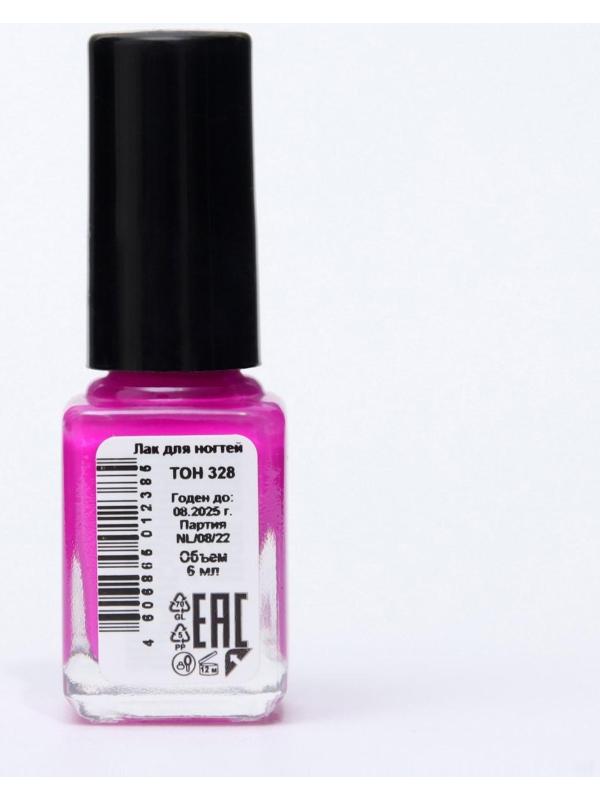 Лак для ногтей Jeanmishel, тон 328, 6 мл