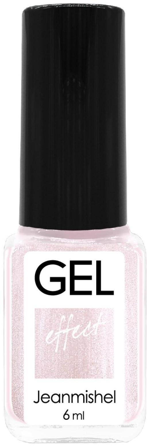 Лак для ногтей с эффектом геля, Jeanmishel, тон 110, жемчужный, 6 мл