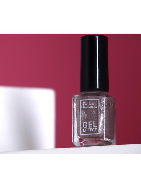 Лак для ногтей с эффектом геля, Jeanmishel, тон 182, искрящийся жемчужный, 6 мл