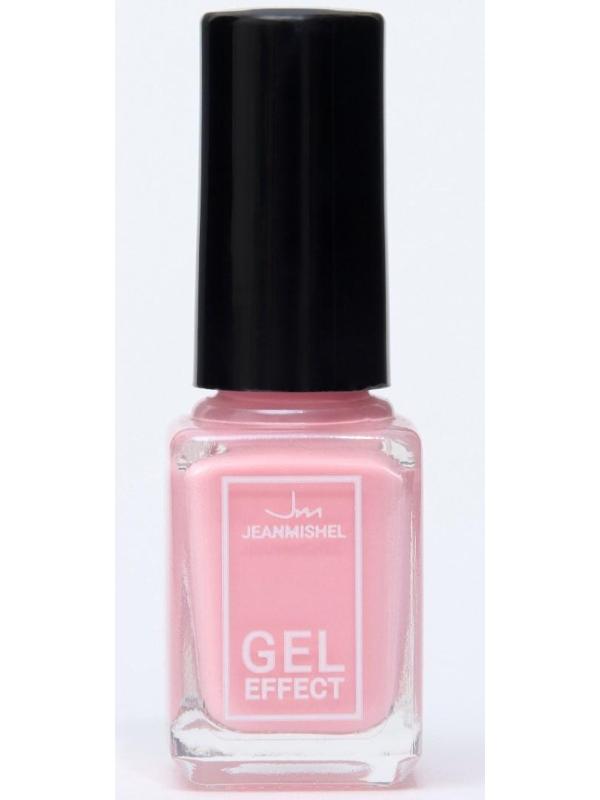 Лак для ногтей с эффектом геля, Jeanmishel, тон 201, розовый матовый, 6 мл