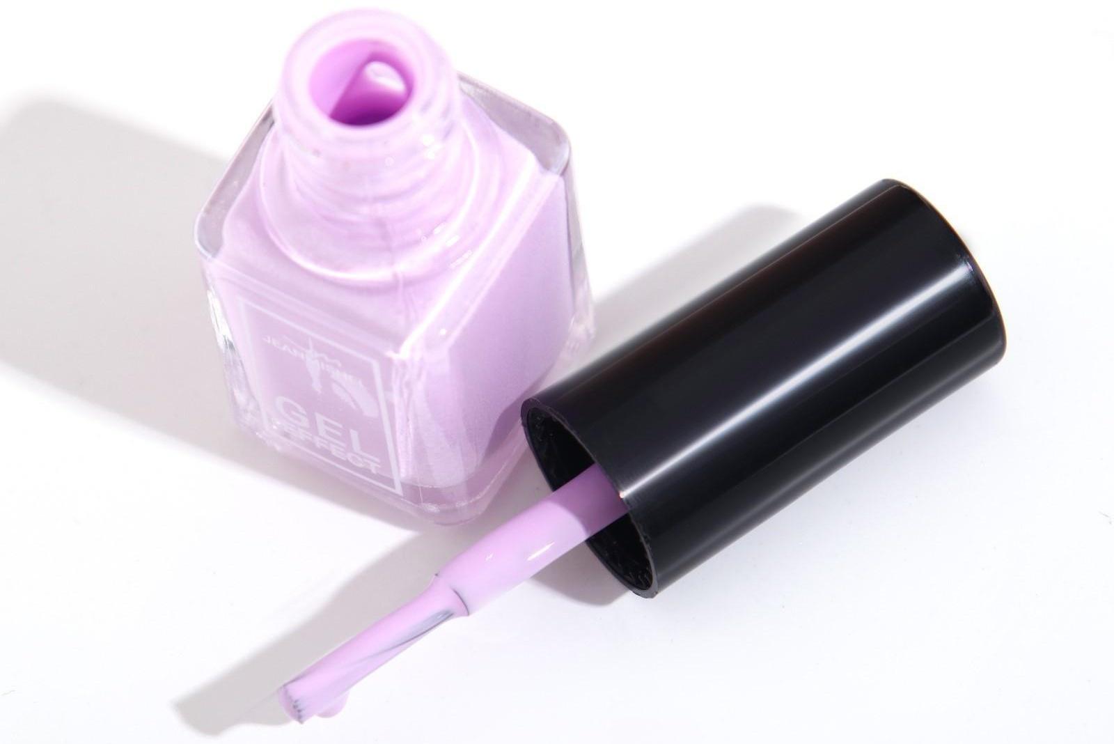 Лак для ногтей с эффектом геля, Jeanmishel, тон 289, лавандовый матовый, 6 мл