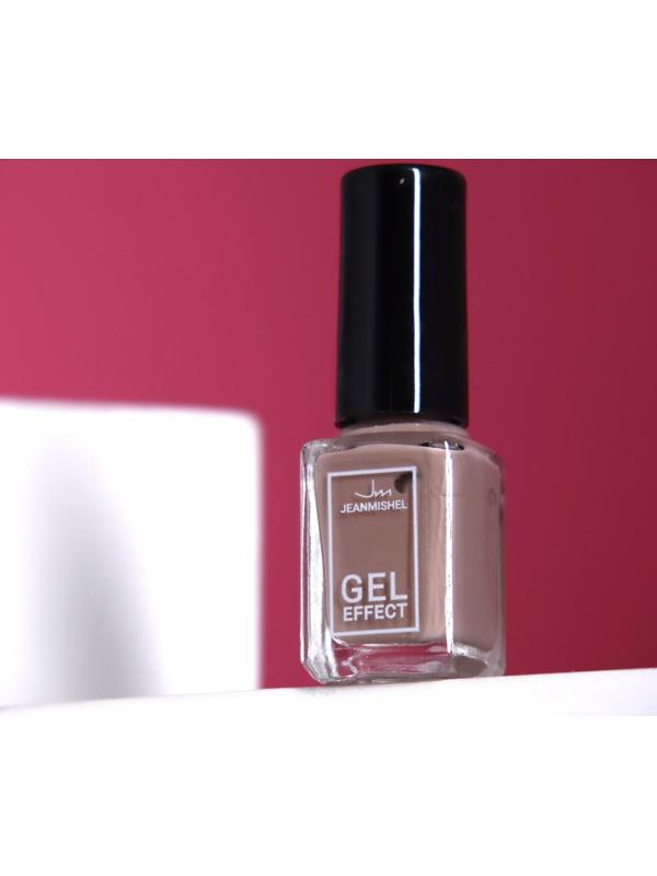 Лак для ногтей с эффектом геля, Jeanmishel, тон 352, бежевый матовый, 6 мл