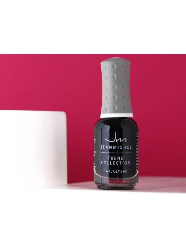 Лак для ногтей Jeanmishel, тон 199, чёрный, 12 мл