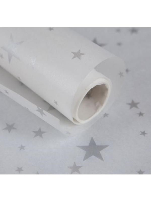 Бумага силиконизированная «Звёзды», для выпечки, 0,38 х 5 м
