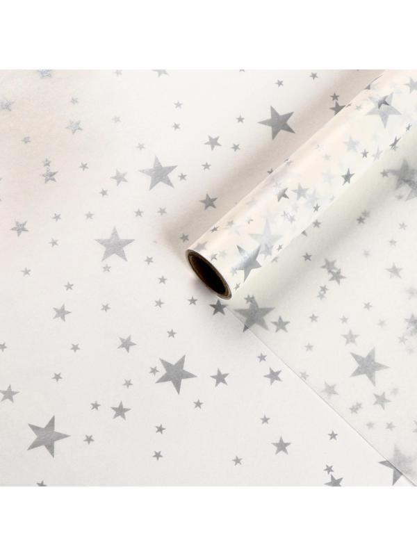 Бумага силиконизированная «Звёзды», для выпечки, 0,38 х 5 м