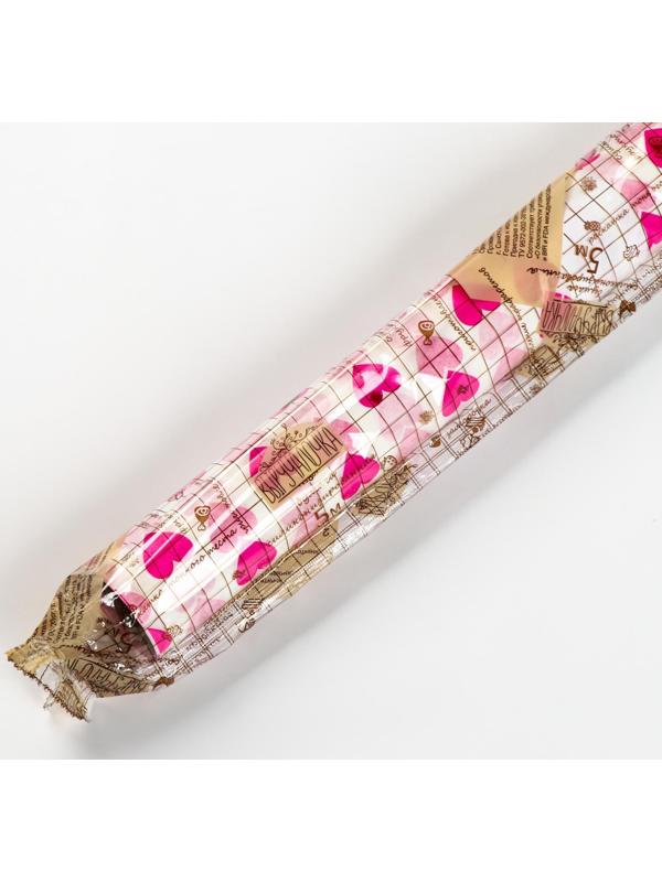 Бумага силиконизированная «Сердце», для выпечки, 0,38 х 5 м