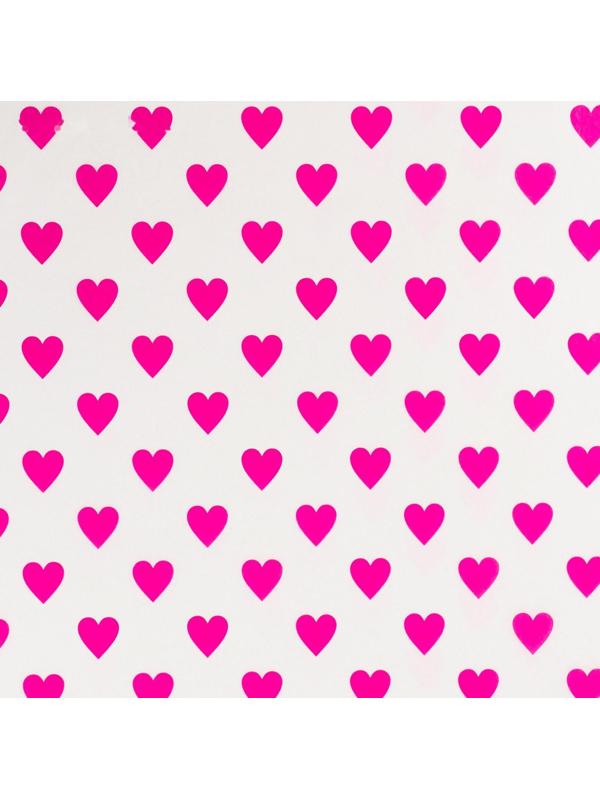 Бумага силиконизированная «Сердце», для выпечки, 0,38 х 5 м