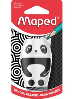 Точилка Maped Shakky с контейнером, 1 отверстие, ассорти