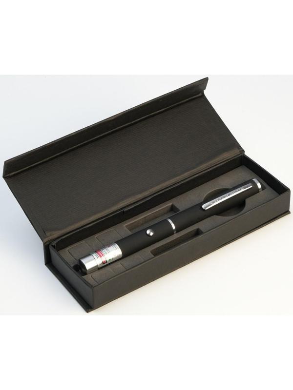 Лазерная указка 532 нм, дальность 1000 м, 2 ААА, 15 х 1.5 см, красный луч