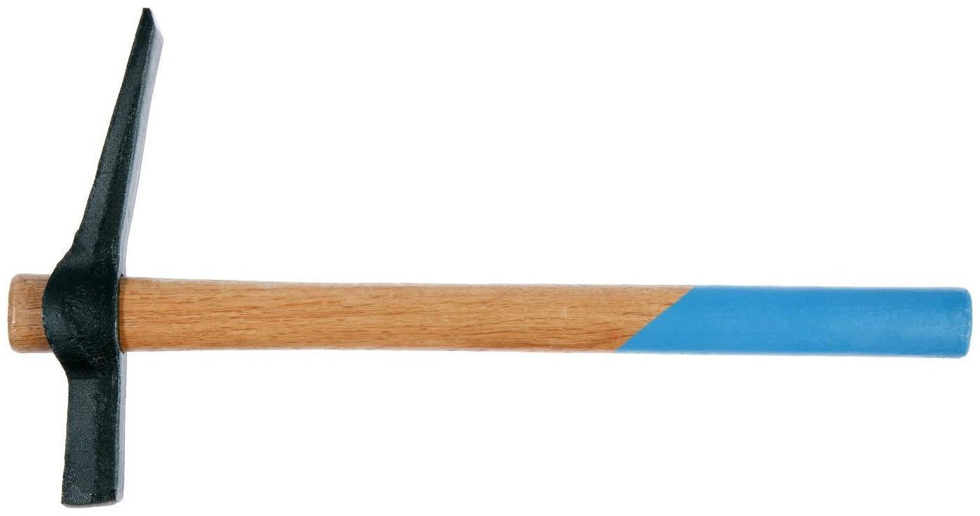 Кирка-молоток ТУНДРА, кованая, деревянная рукоятка 380 мм, 500 г