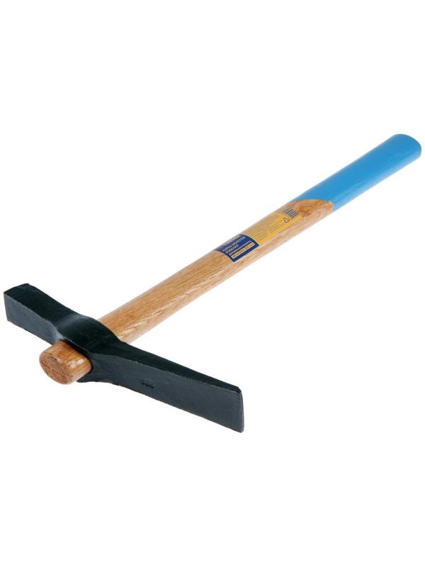 Кирка-молоток ТУНДРА, кованая, деревянная рукоятка 380 мм, 500 г