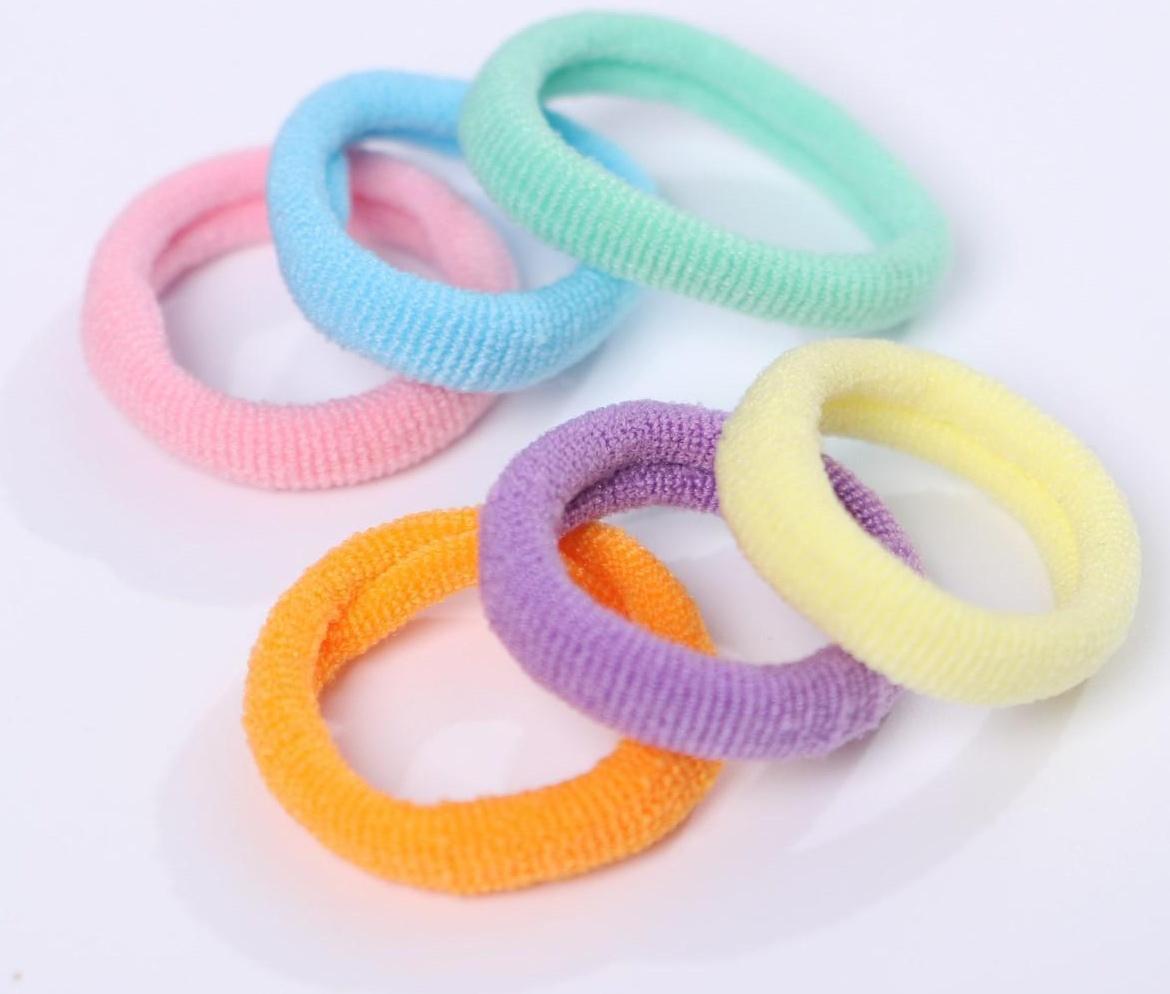 Набор резинок для волос «Махрушка», котики, 50 шт.