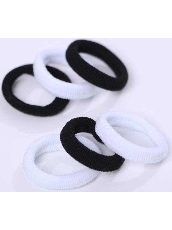 Набор резинок для волос «Махрушка», панда, 50 шт.