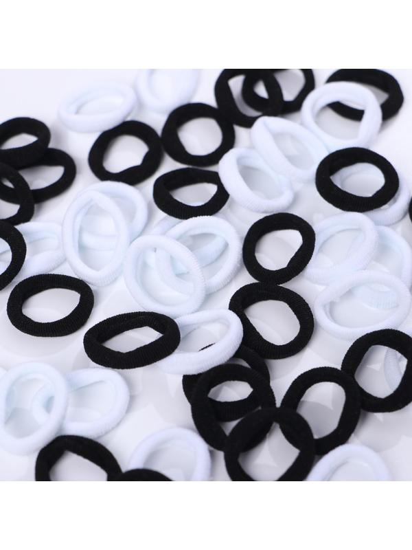 Набор резинок для волос «Махрушка», панда, 50 шт.